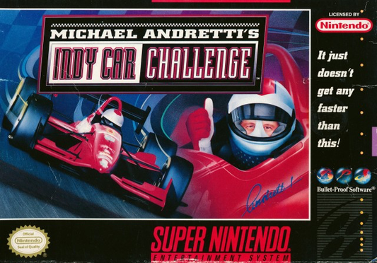 Michael Andretti's Indy Car Challenge - SNES