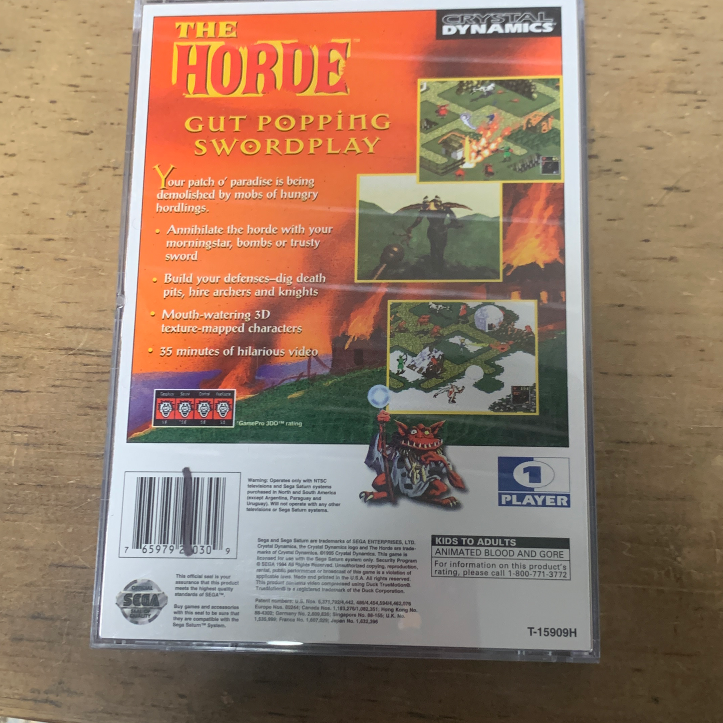 Horde, The - Sega Saturn - 163,581