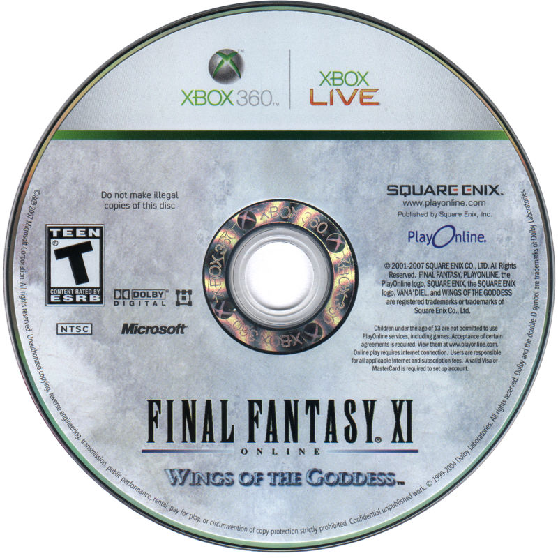 Final Fantasy XI: Online - Wings of the Goddess Expansion Pack - Xbox 360