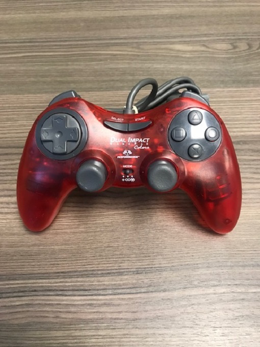 Controller PS1 Wired Performance Dual Impact Gamepad Colors - Sony Playstation 1
