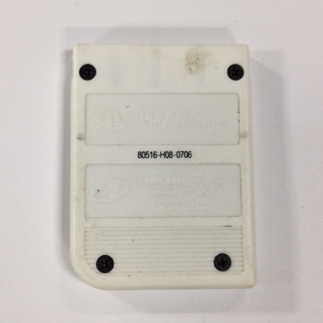 Memory Card PS2 8 MB Nyko White - PS2