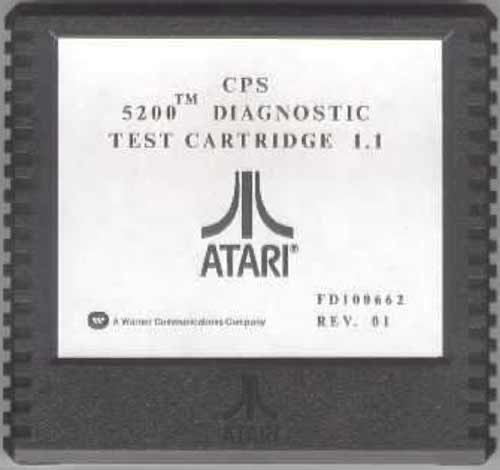 Diagnostic Test Cartridge - Atari 5200