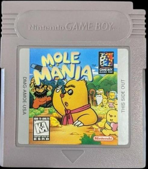 Mole Mania - Game Boy