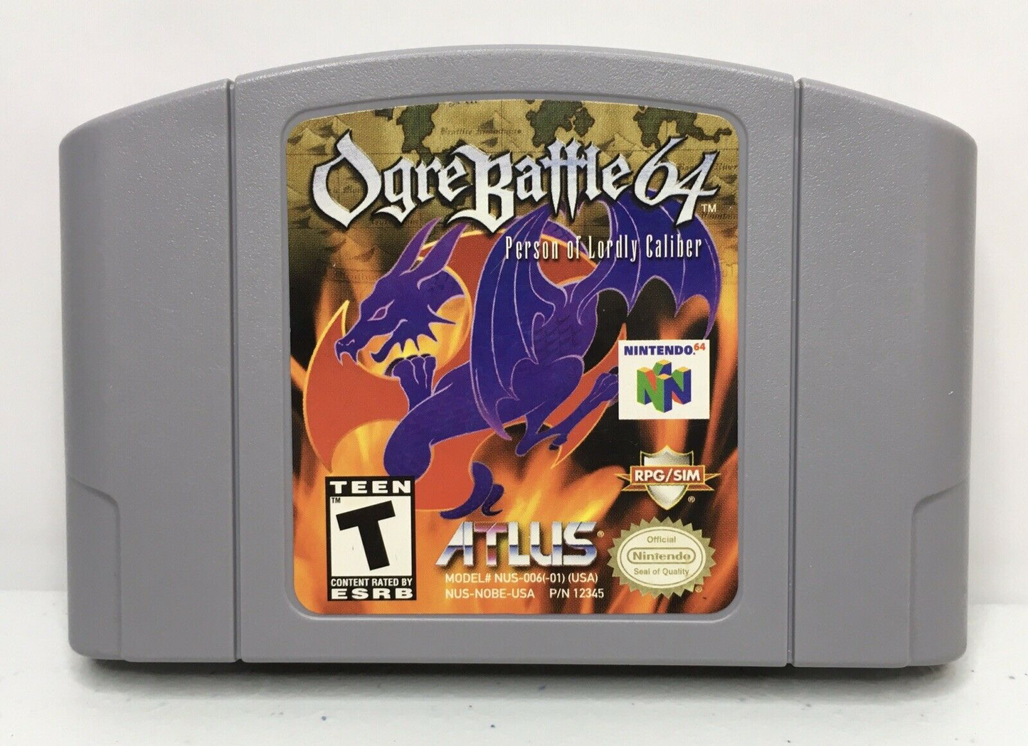 Ogre Battle Person of Lordly Caliber - N64