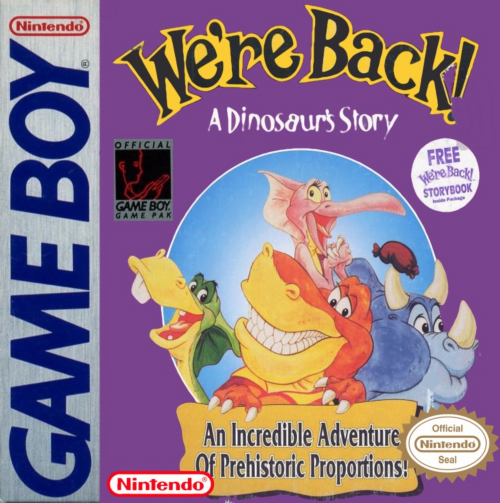 We're Back!: A Dinosaur's Story - Game Boy