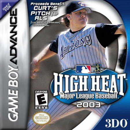 High Heat Baseball 2003 - GBA