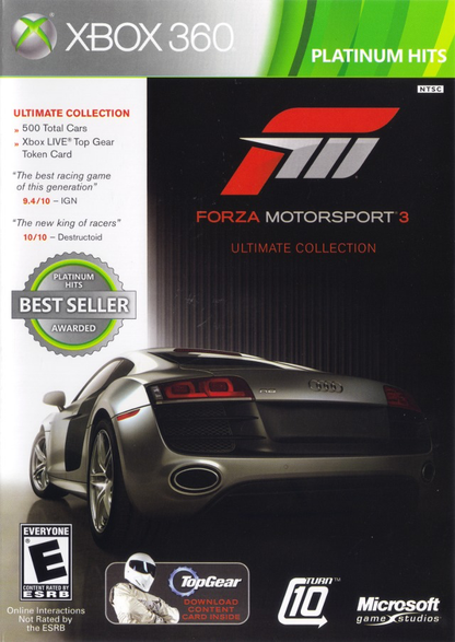 Forza Motorsport 3 - Ultimate Collection - Platinum Hits - Xbox 360