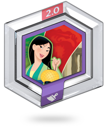 Hexagonal Power Disc | Mulan's Countryside - Disney Infinity 2.0