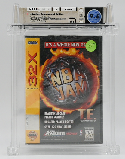 NBA Jam Tournament Edition SEGA 32X 9.6 B+ - NEBRASKA COLLECTION