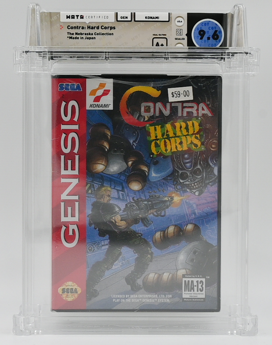 Contra: Hard Coprs SEGA GENESIS 9.6 A+ - NEBRASKA COLLECTION