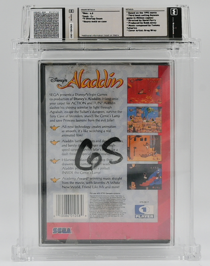 Disney's Aladdin SEGA GENESIS 4.0 C+ - NEBRASKA COLLECTION