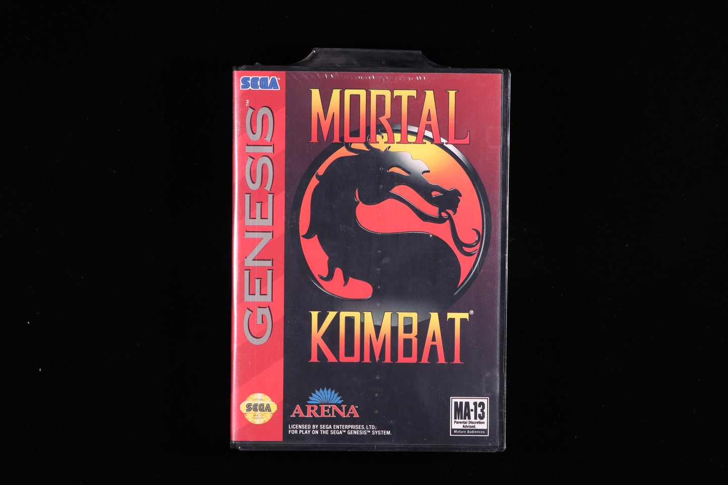 Mortal Kombat SEGA GENESIS 9.6 A++ - NEBRASKA COLLECTION