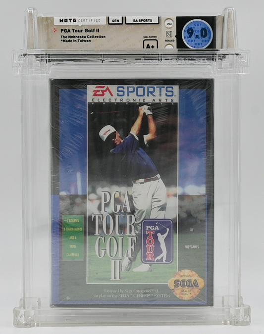 PGA Tour Gold II SEGA GENESIS 9.0 A+ - NEBRASKA COLLECTION