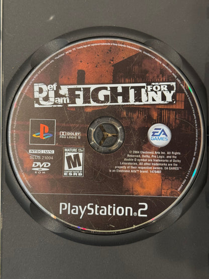 Def Jam Fight for New York - PS2