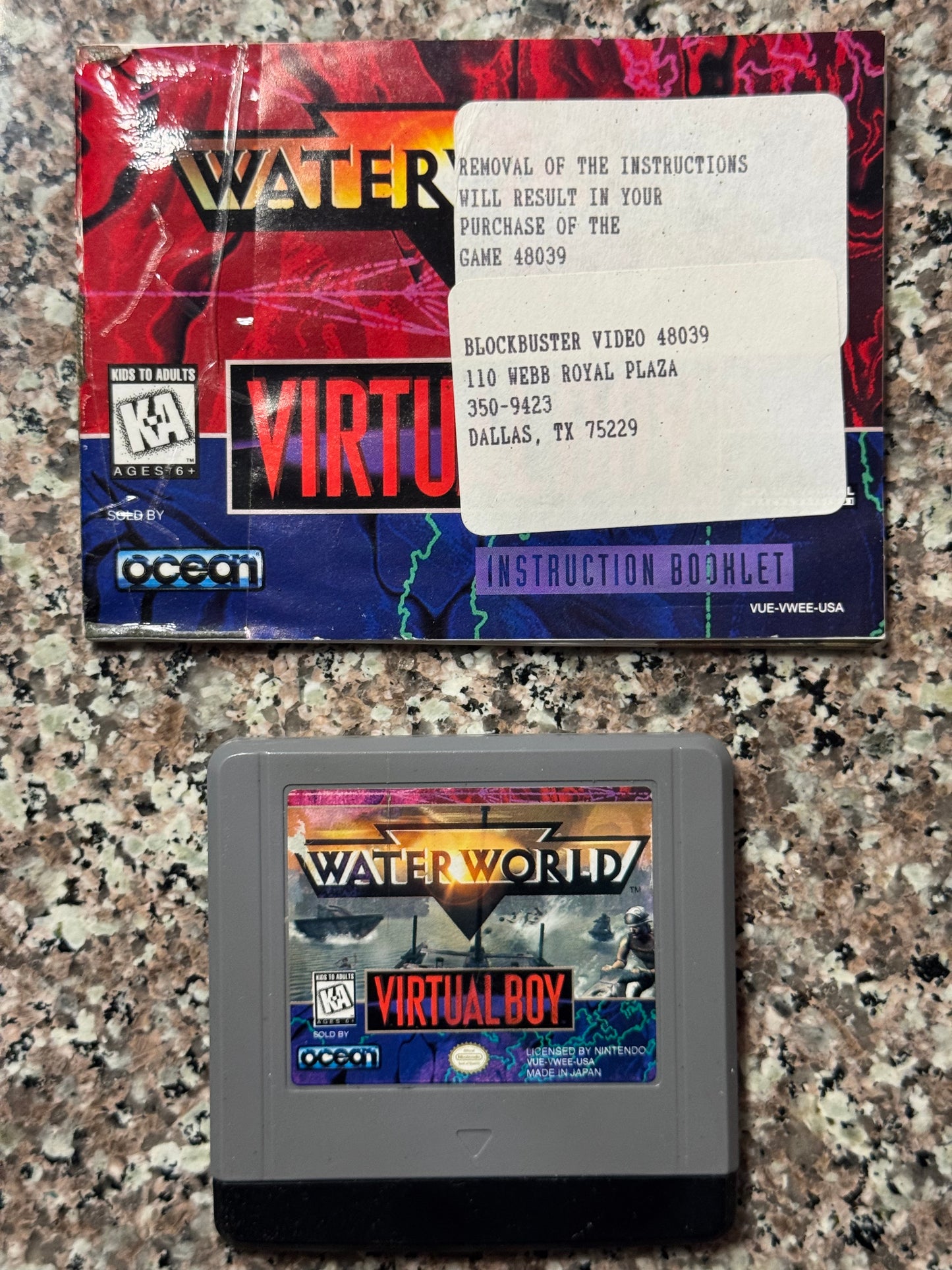 Waterworld - Nintendo Virtual Boy