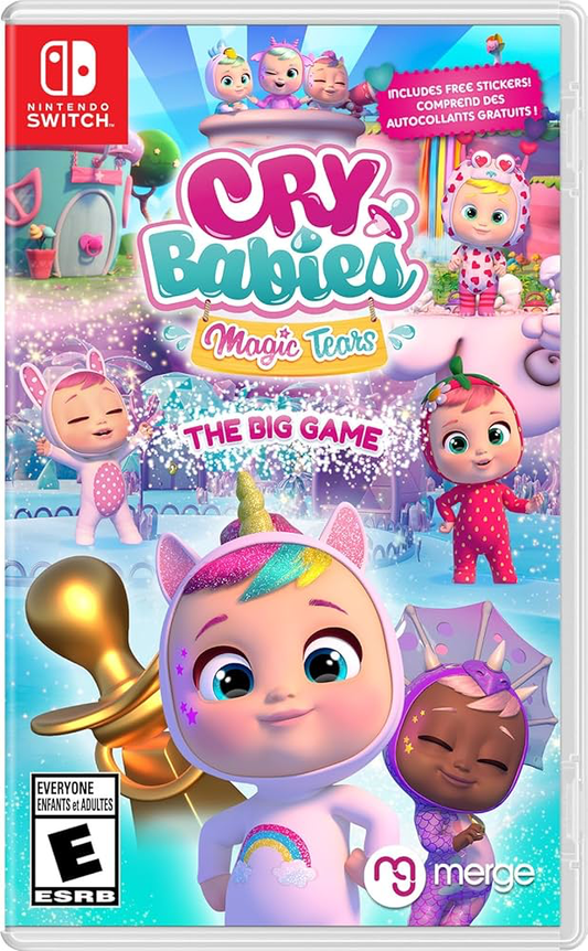Cry Babies Magic Tears: The Big Game - Switch