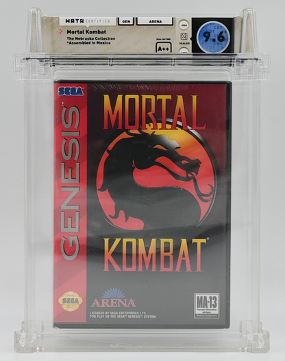 Mortal Kombat SEGA GENESIS 9.6 A++ - NEBRASKA COLLECTION
