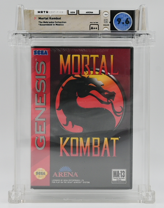 Mortal Kombat SEGA GENESIS 9.6 A++ - NEBRASKA COLLECTION
