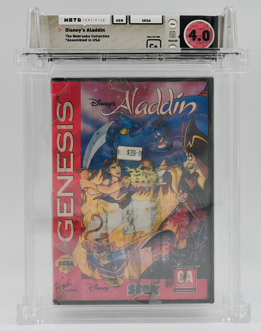 Disney's Aladdin SEGA GENESIS 4.0 C+ - NEBRASKA COLLECTION
