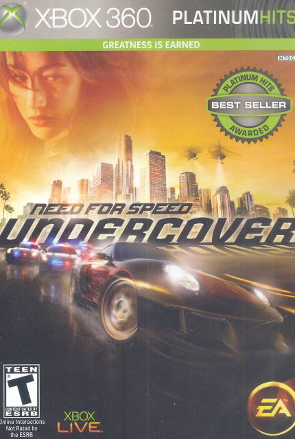 Need for Speed: Undercover - Platinum Hits - Xbox 360
