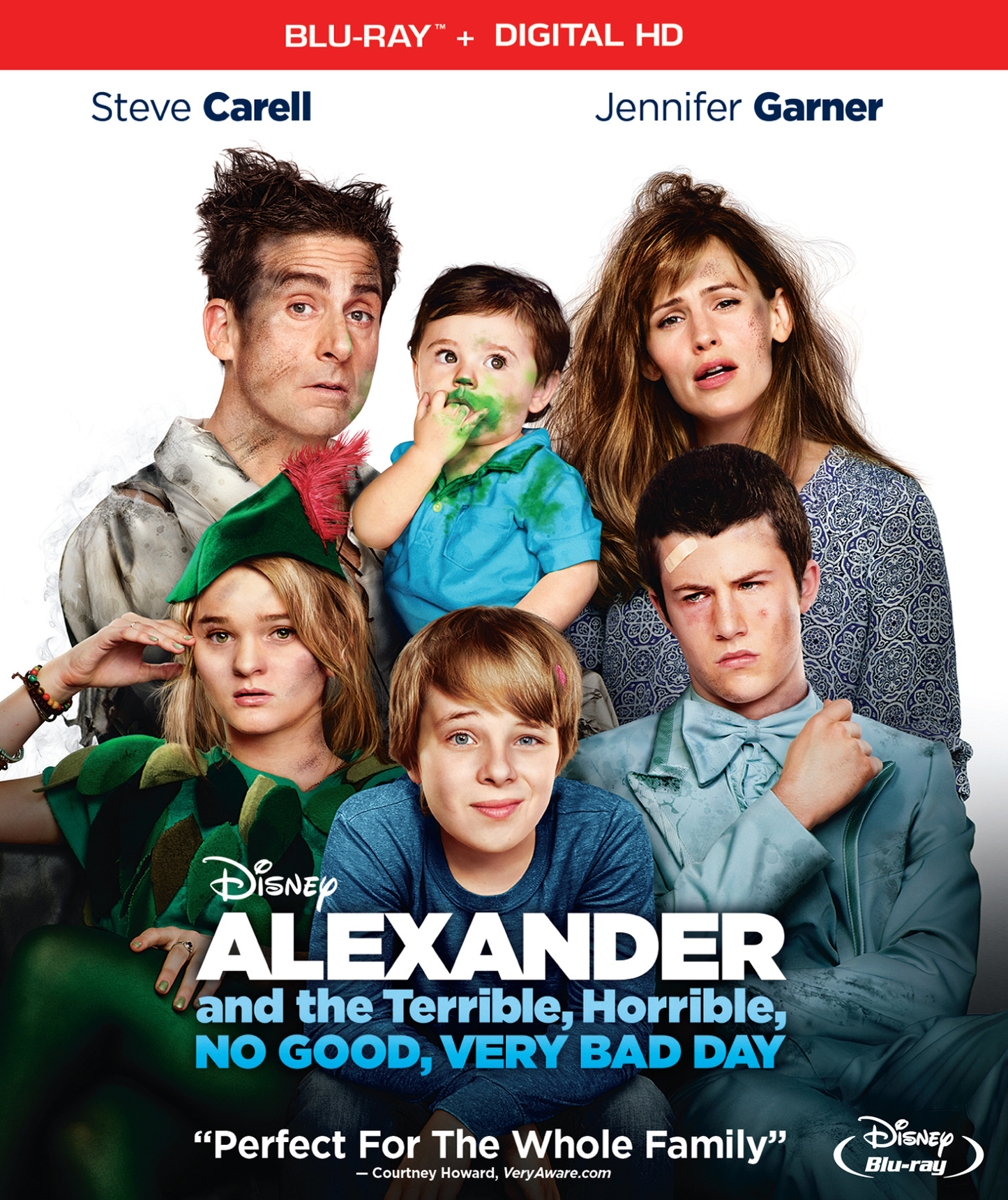 Alexander And The Terrible, Horrible, No Good, Very Bad Day - Blu-ray Family 2014 PG