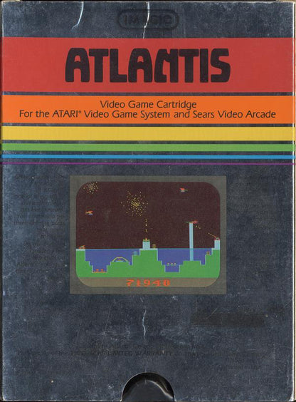 Atlantis (Text Label) - Atari 2600
