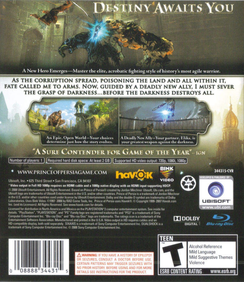 Prince of Persia - PS3