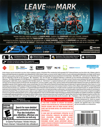 Monster Energy Supercross 4: The Official Videogame - PS5