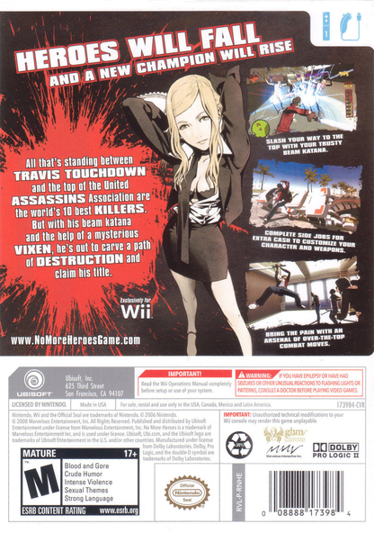 No More Heroes - Wii
