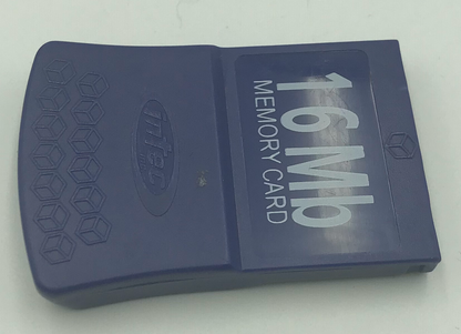Intec 16MB  251 Block Indigo Memory Card - Gamecube