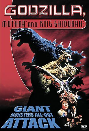 Godzilla, Mothra And King Ghidorah: Giant Monsters All Out Attack - DVD