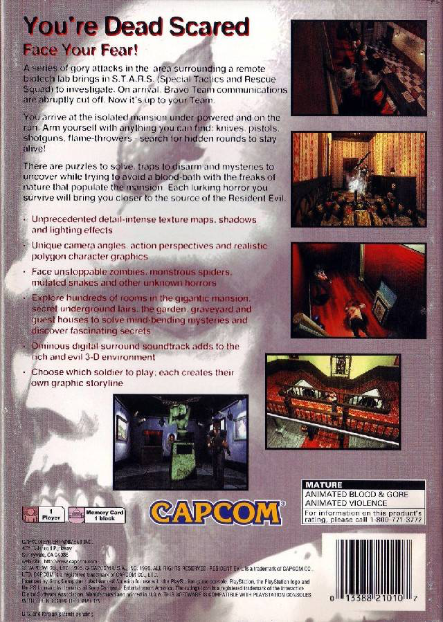 Resident Evil (Longbox) - PS1