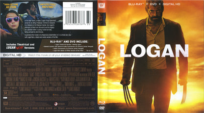 Logan - Blu-ray Action/Adventure 2017 R