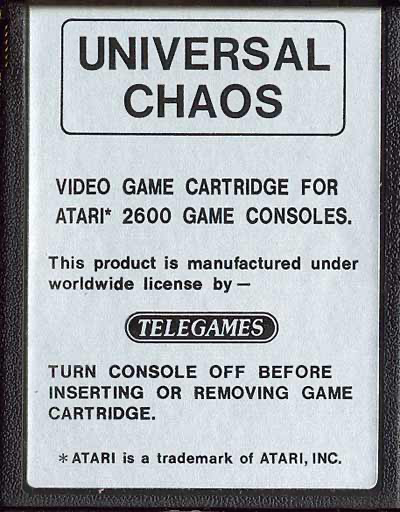 Universal Chaos - Atari 2600