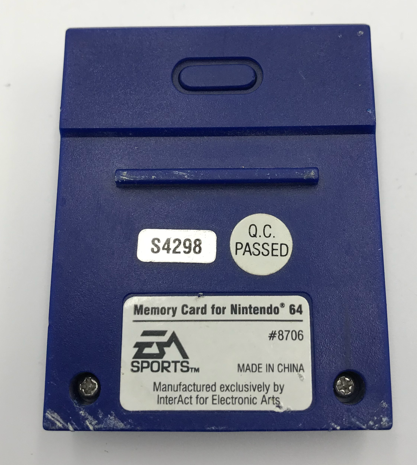 Memory Card N64 EA Sports Blue - N64