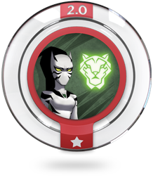 Round Power Disc | Marvel Team-Up: White Tiger - Disney Infinity 2.0