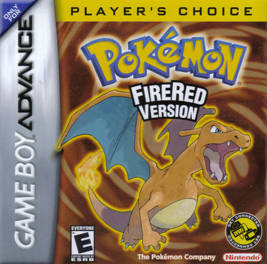 Pokemon Fire Red - Player's Choice - GBA