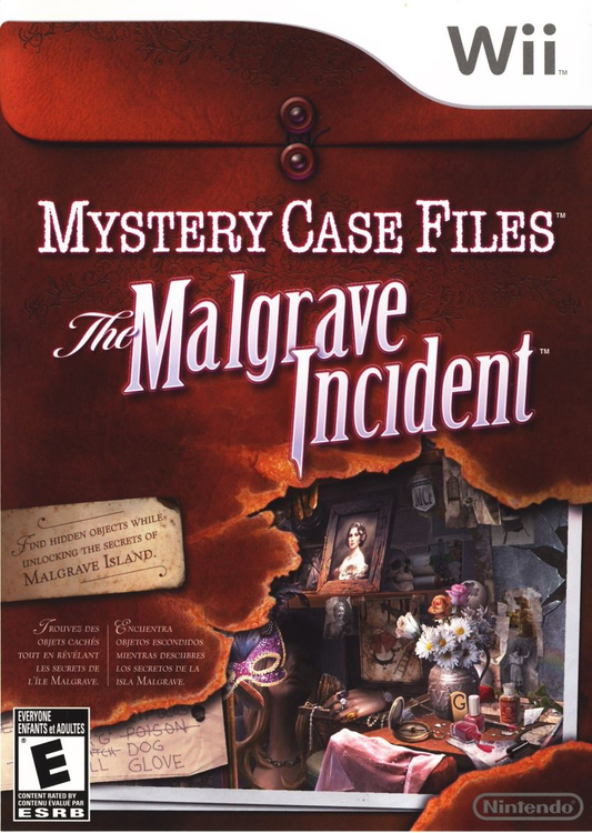Mystery Case Files: The Malgrave Incident - Wii