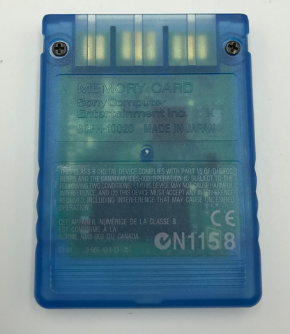 Memory Card PS2 8 MB Official Blue - PS2