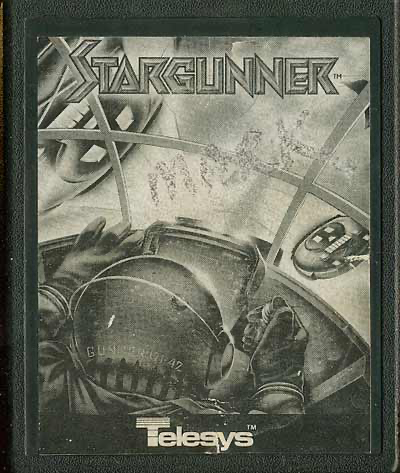 Stargunner (Black and White Label) - Atari 2600