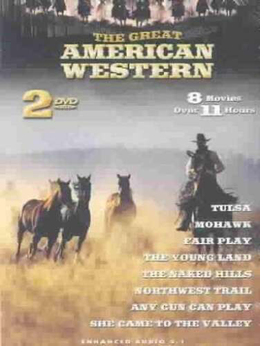 Great American Westerns, Vol. 05: Any Gun Can Play / She Came To The Valley / Northwest Trail / The Naked Hills / Mohawk / ... - DVD