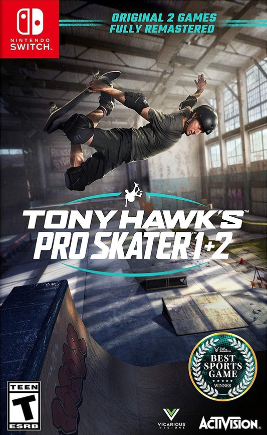 Tony Hawk Pro Skater 1 + 2 - Switch