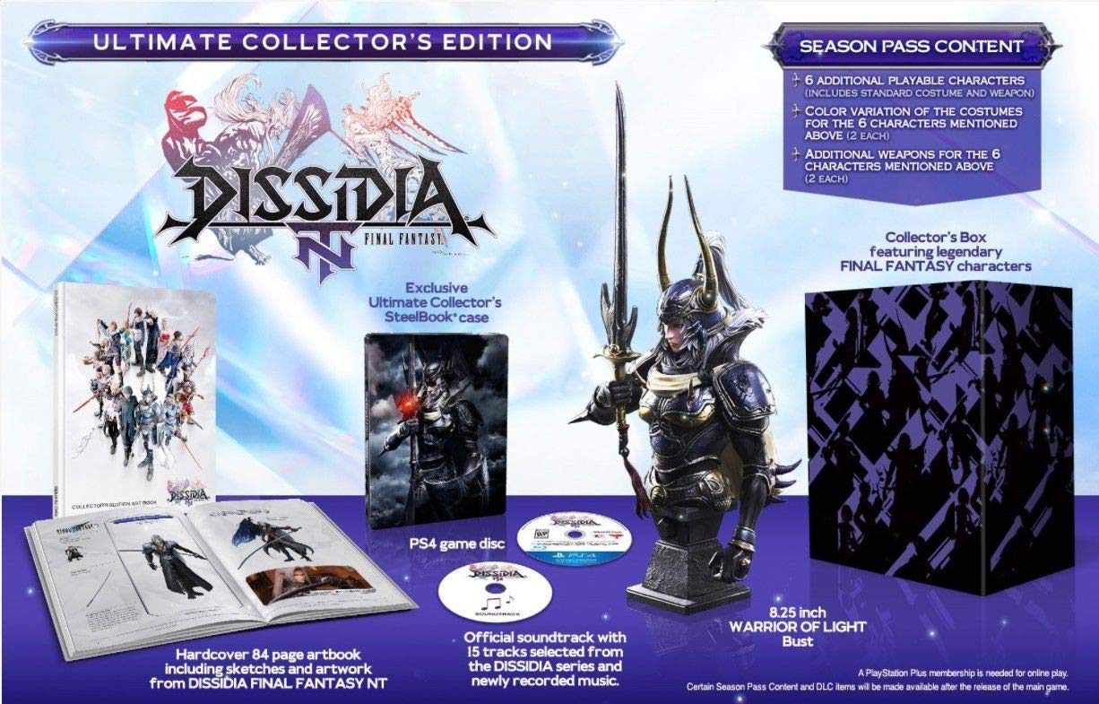 Dissidia Final Fantasy NT - Ultimate Collector's Edition - PS4