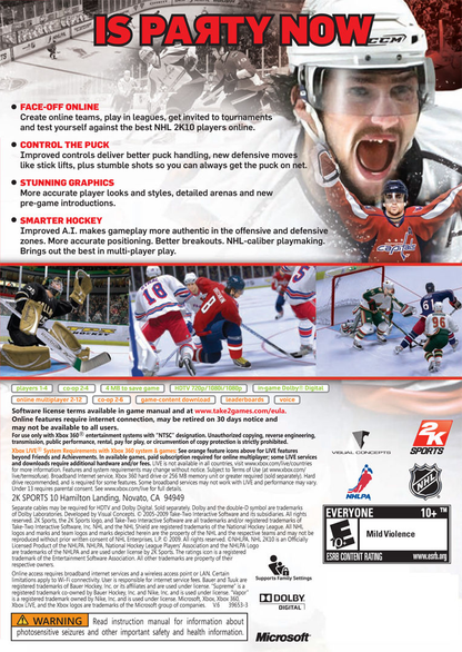 NHL 2K10 - Xbox 360