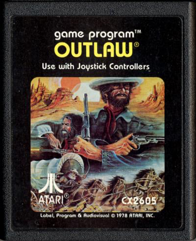 Outlaw (Picture Label) - Atari 2600