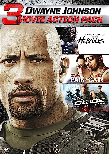 Dwayne Johnson Action Collection: Hercules / Pain & Gain / Gi Joe: Retaliation - DVD