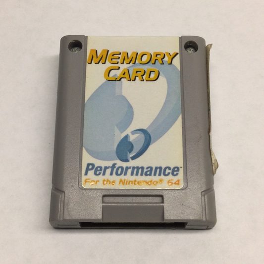 Memory Card N64 Performance Memory Card - N64
