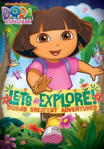 Dora The Explorer: Let's Explore! Dora's Greatest Adventures: Lost Map / Hide And Go Seek / ... - DVD