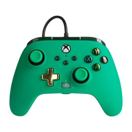 Power A Enhanced Wired Controller Green - Xbox Series X