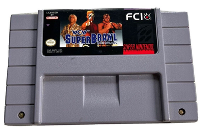 WCW SuperBrawl Wrestling - SNES